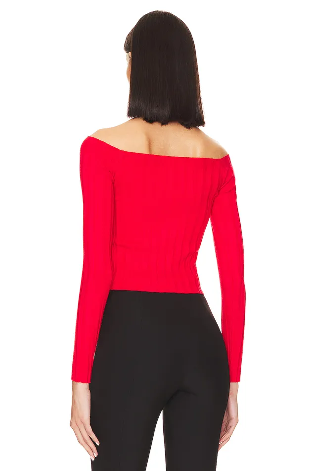 Liora Rosette Sweater Red Women Lovers and Friends Sweaters and Knits Liora Rosette Sweater Red Women Lovers and Friends Sweaters and Knits