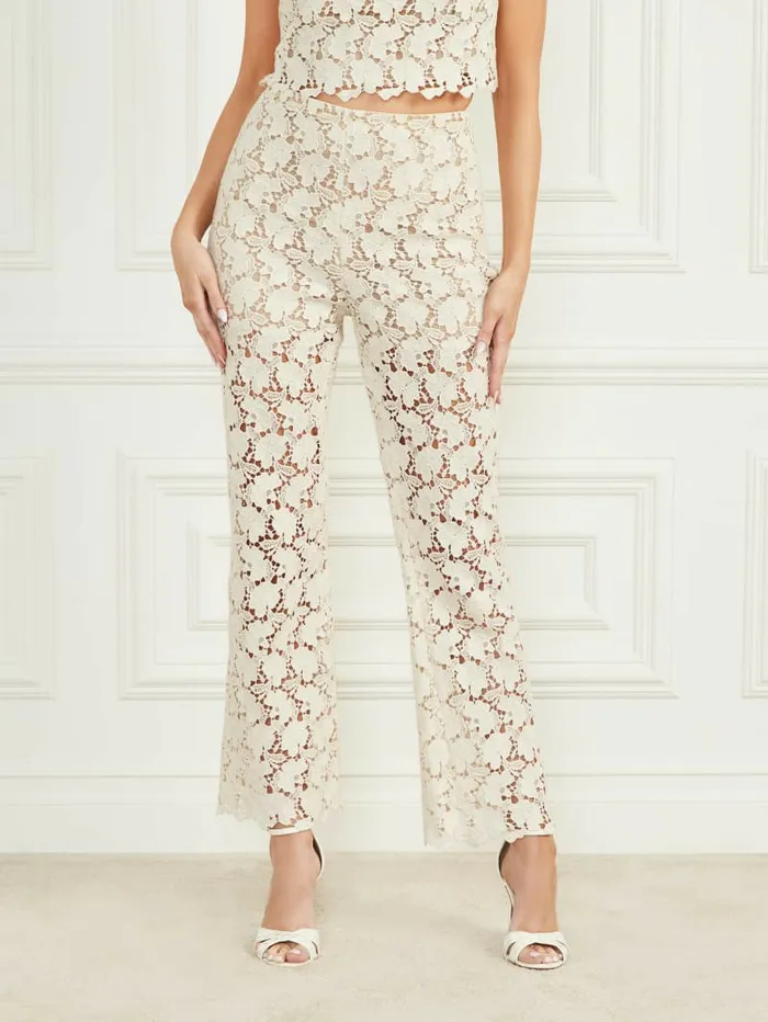 Luca Lace Pant Buffy Multi Bottoms GUESS Women Luca Lace Pant Buffy Multi Bottoms GUESS Women