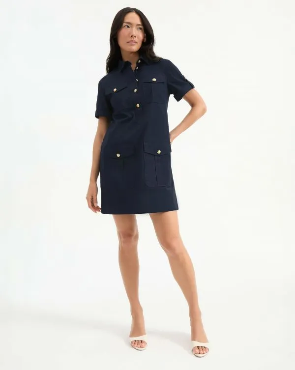 Lucca Dress Navy Women Veronica Beard Dresses Lucca Dress Navy Women Veronica Beard Dresses