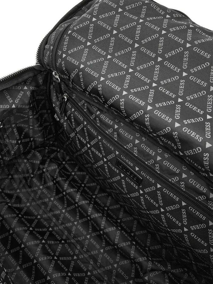 Luggage and Travel Bags Certosa Nylon Duffle Roller Bag Black 8211 GUESS WomenMen Luggage and Travel Bags Certosa Nylon Duffle Roller Bag Black 8211 GUESS WomenMen