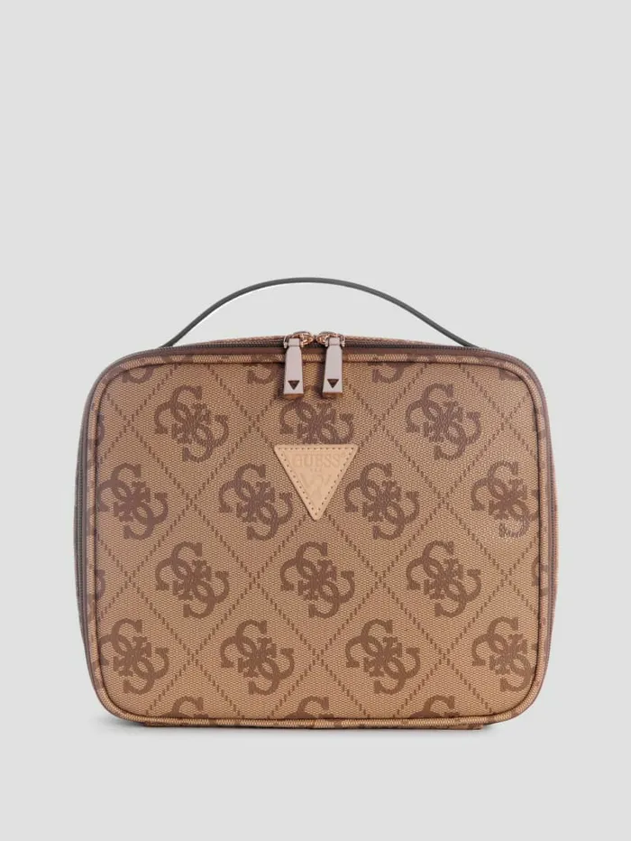 Luggage and Travel Bags GUESS WomenMen Berta Cosmetic Organizer Case Light Vintage