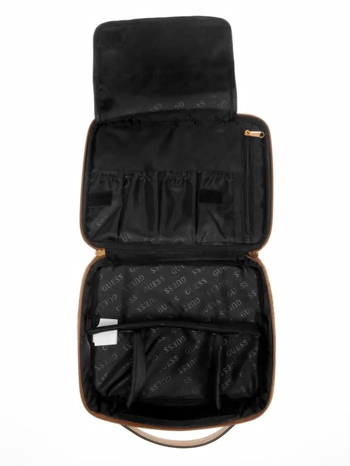 Luggage and Travel Bags GUESS WomenMen Berta Cosmetic Organizer Case Light Vintage Luggage and Travel Bags GUESS WomenMen Berta Cosmetic Organizer Case Light Vintage