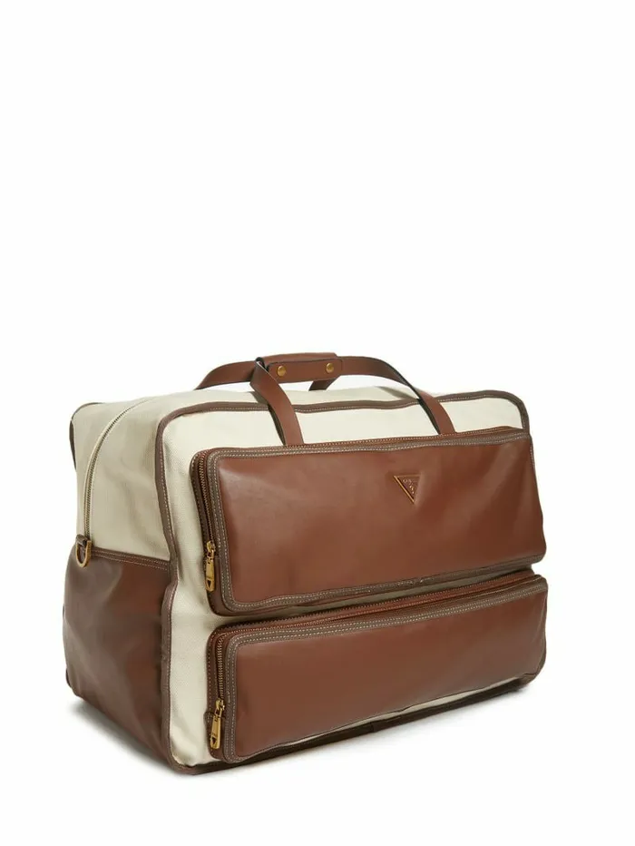 Luggage and Travel Bags GUESS WomenMen Wanderluxe Work Bag White Luggage and Travel Bags GUESS WomenMen Wanderluxe Work Bag White