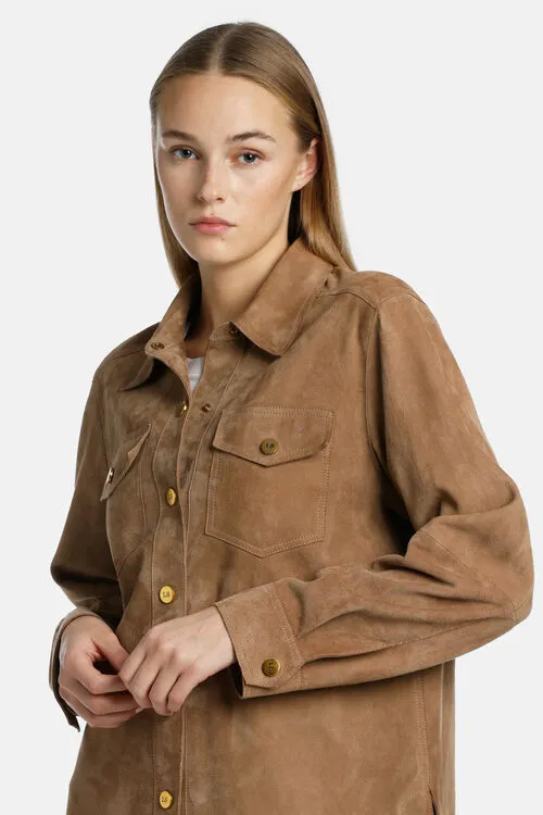 Luisa Spagnoli Jackets and Blazers Women Varenne Varenne Champagne Luisa Spagnoli Jackets and Blazers Women Varenne Varenne Champagne