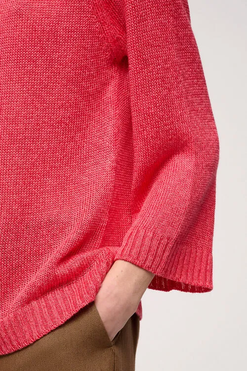 Luisa Spagnoli Knitwear Women Confettura Confettura Coral Luisa Spagnoli Knitwear Women Confettura Confettura Coral