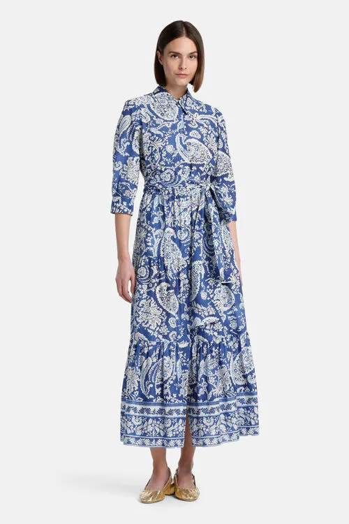 Luisa Spagnoli Pandoro Pandoro Avio Blue Women Dresses and Jumpsuits