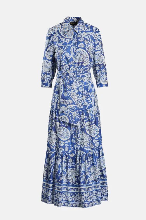 Luisa Spagnoli Pandoro Pandoro Avio Blue Women Dresses and Jumpsuits Luisa Spagnoli Pandoro Pandoro Avio Blue Women Dresses and Jumpsuits