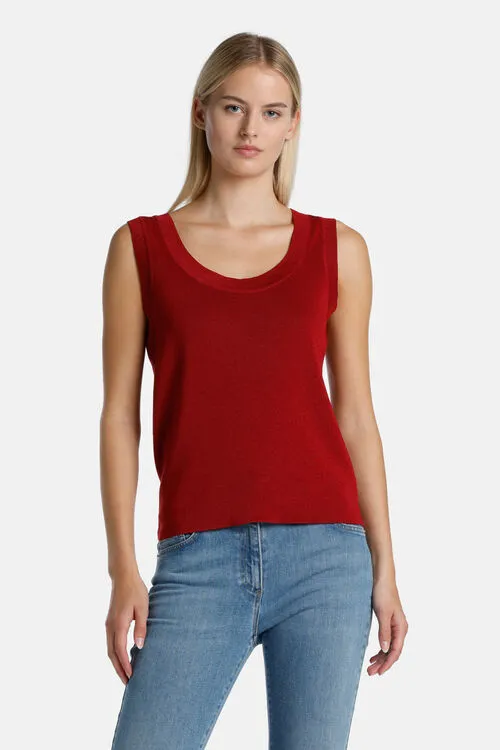 Luisa Spagnoli Tops and TShirts Women Cilindrica Cilindrica Burgundy