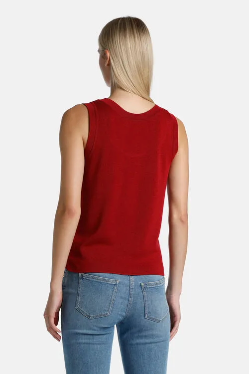 Luisa Spagnoli Tops and TShirts Women Cilindrica Cilindrica Burgundy Luisa Spagnoli Tops and TShirts Women Cilindrica Cilindrica Burgundy