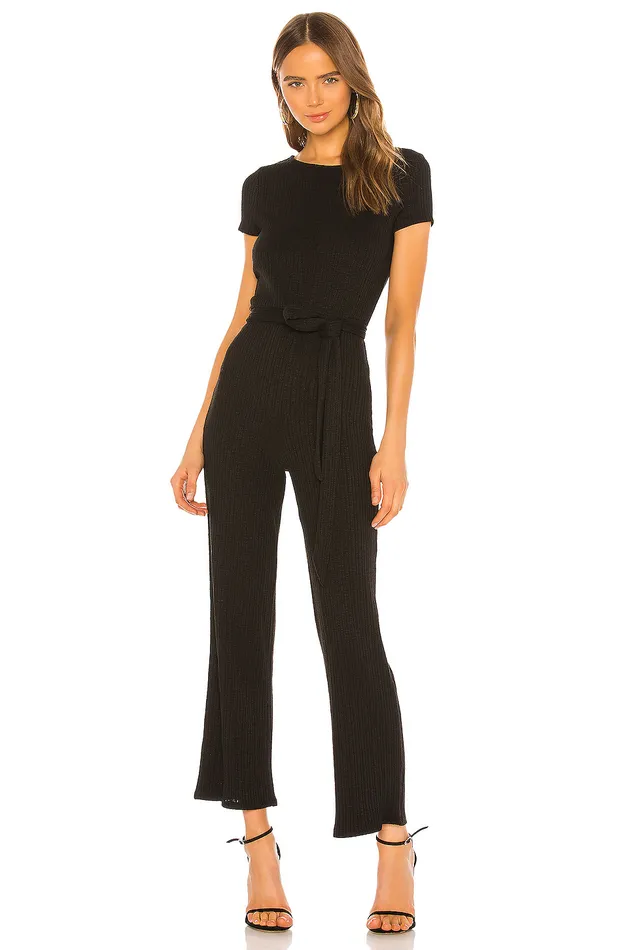 Lulu Jumpsuit Black Women Lovers and Friends Jumpsuits