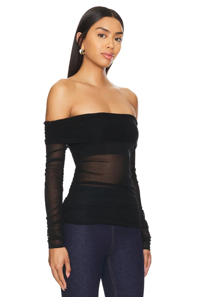 Lumin Knit Top Black Women Lovers and Friends Tops Lumin Knit Top Black Women Lovers and Friends Tops