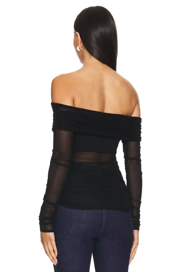 Lumin Knit Top Black Women Lovers and Friends Tops Lumin Knit Top Black Women Lovers and Friends Tops