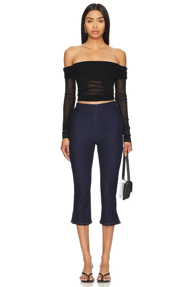 Lumin Knit Top Black Women Lovers and Friends Tops Lumin Knit Top Black Women Lovers and Friends Tops