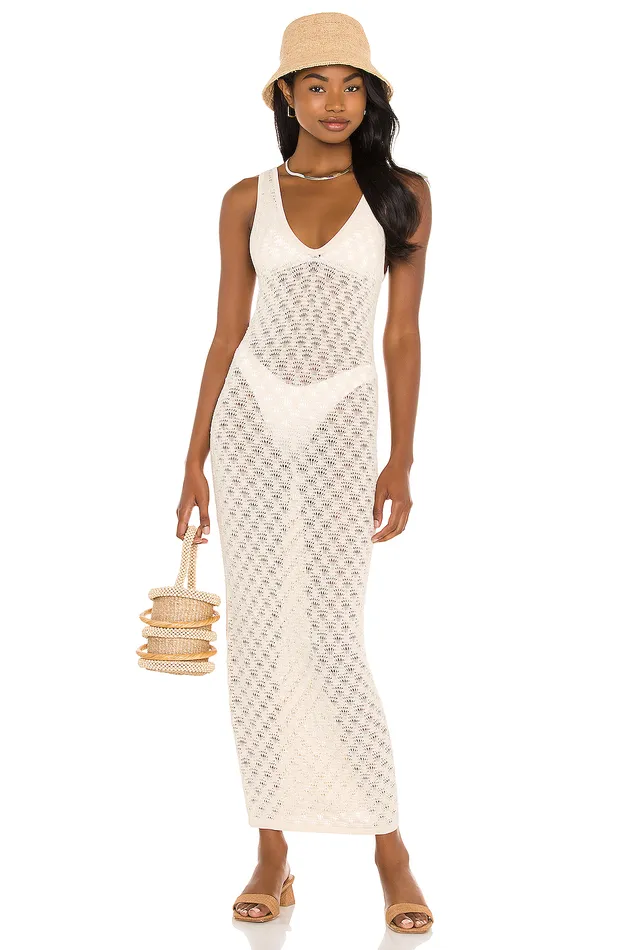 Manu Dress Natural Women Lovers and Friends Swimsuits and CoverUps