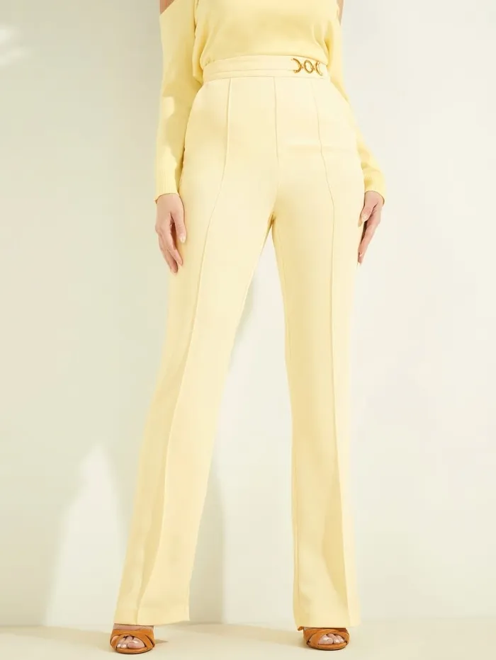 Maryam Pant Cornsilk Bottoms GUESS Women