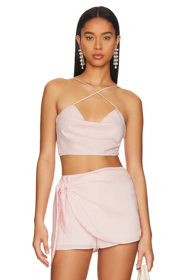 Massie Top Blush Pink Women Lovers and Friends Tops
