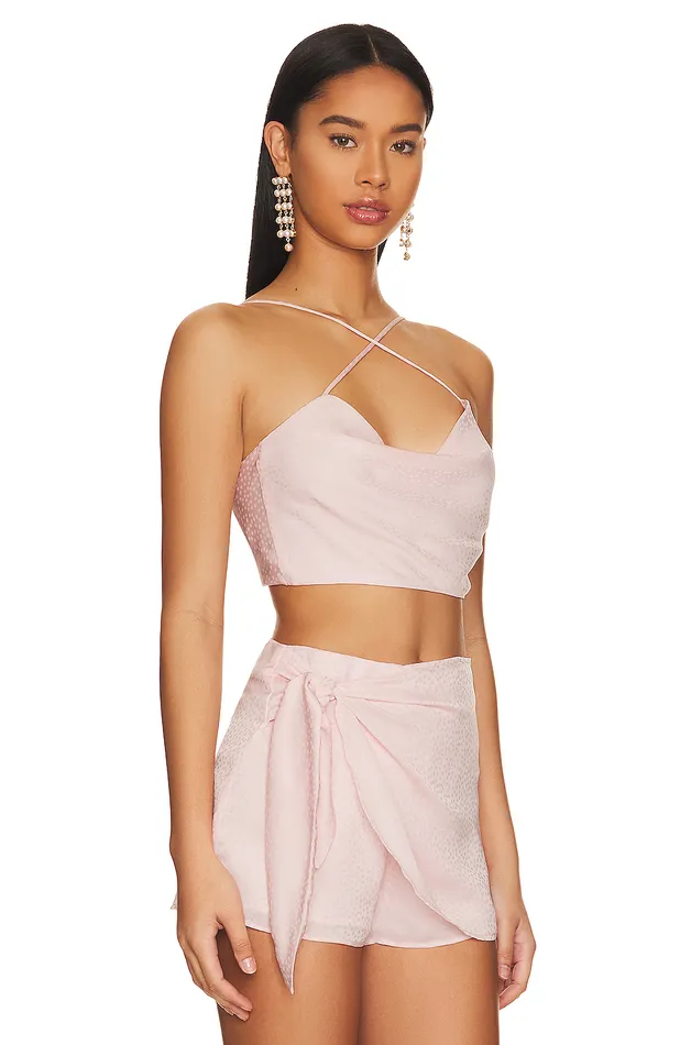 Massie Top Blush Pink Women Lovers and Friends Tops Massie Top Blush Pink Women Lovers and Friends Tops