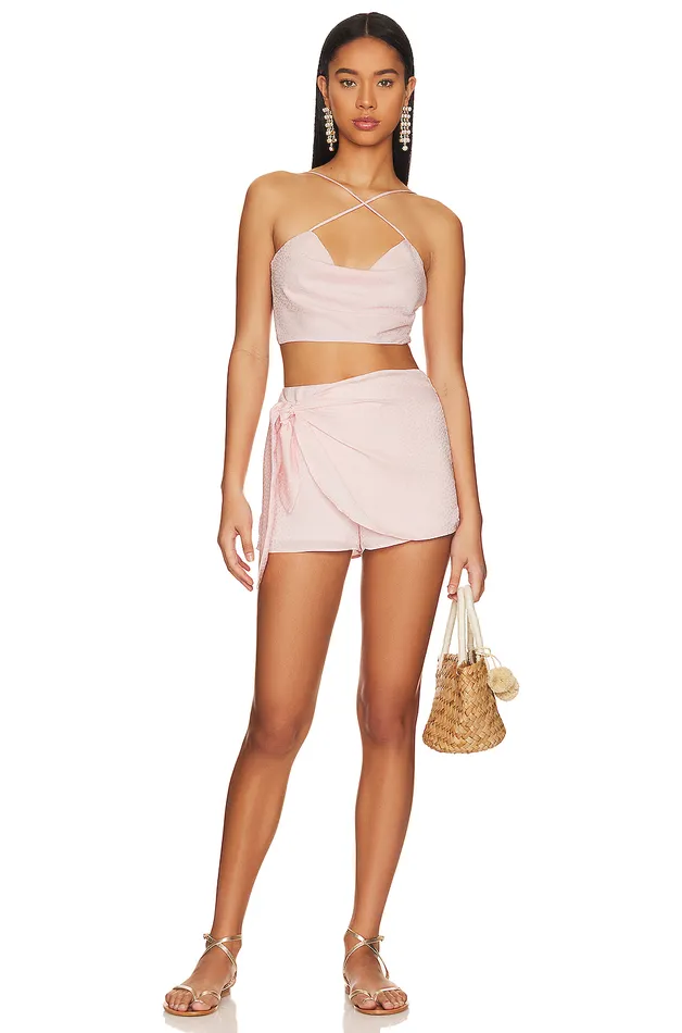Massie Top Blush Pink Women Lovers and Friends Tops Massie Top Blush Pink Women Lovers and Friends Tops