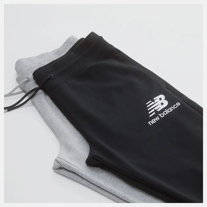 Matching Sets NB Essentials Stacked Logo Sweatpant BLACK 8211 New Balance Men