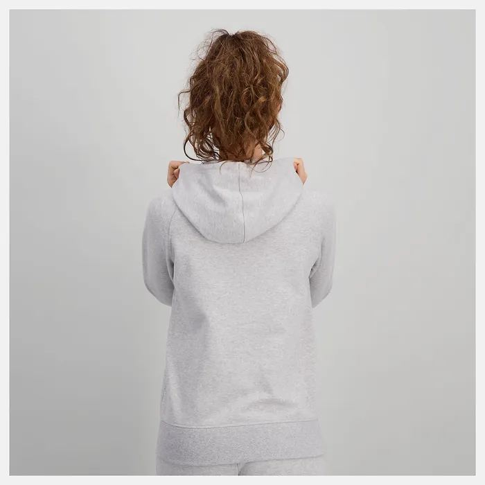 Matching Sets Women NB Essentials Full Zip Hoodie ATHLETIC GREY New Balance Matching Sets Women NB Essentials Full Zip Hoodie ATHLETIC GREY New Balance