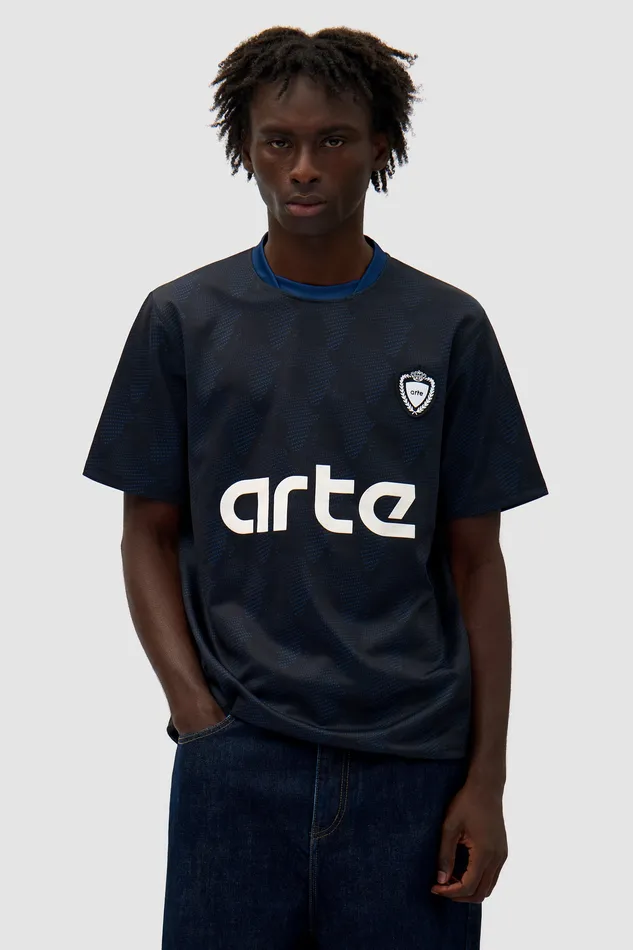 Men Arte Antwerp Maillot de football Marine Tshirts