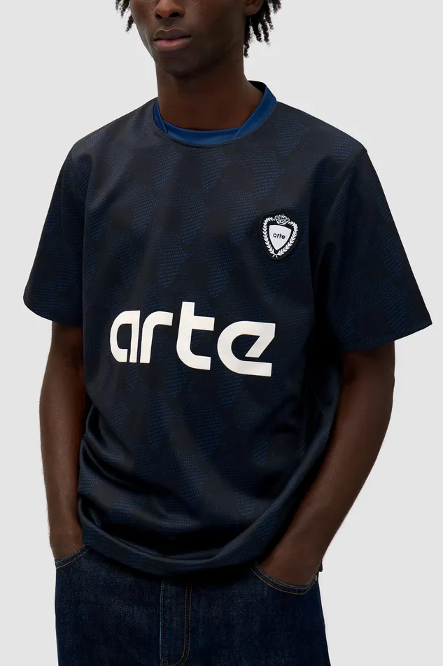 Men Arte Antwerp Maillot de football Marine Tshirts
