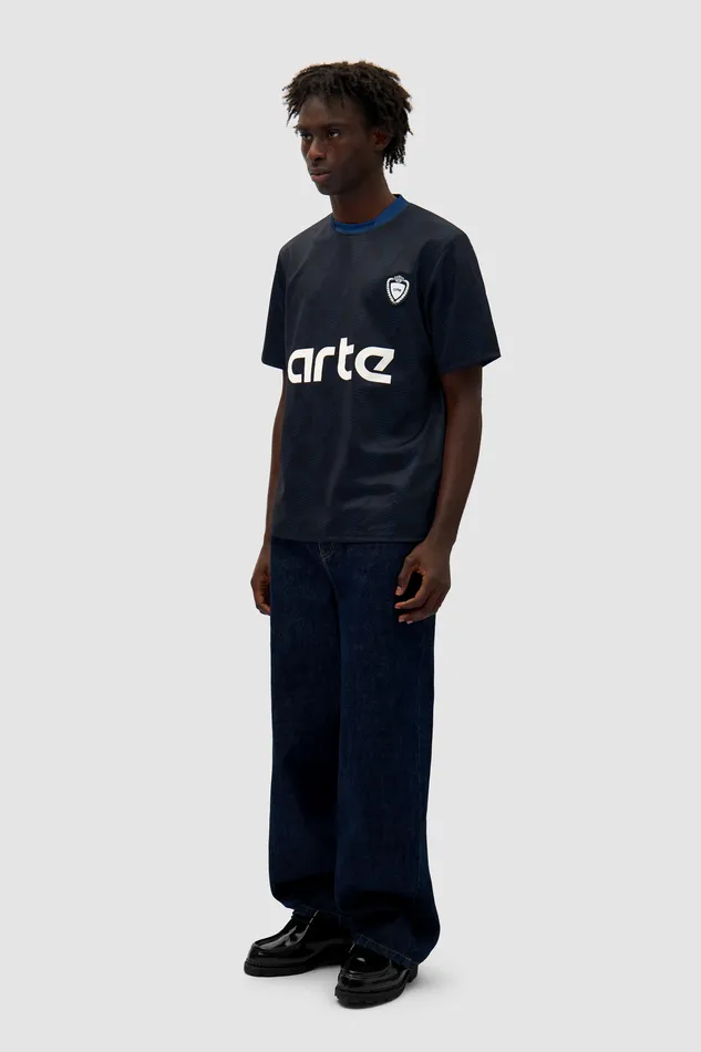 Men Arte Antwerp Maillot de football Marine Tshirts
