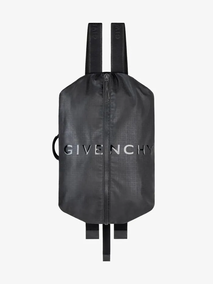 Men Backpacks Givenchy GZip Backpack In 4G Nylon Black