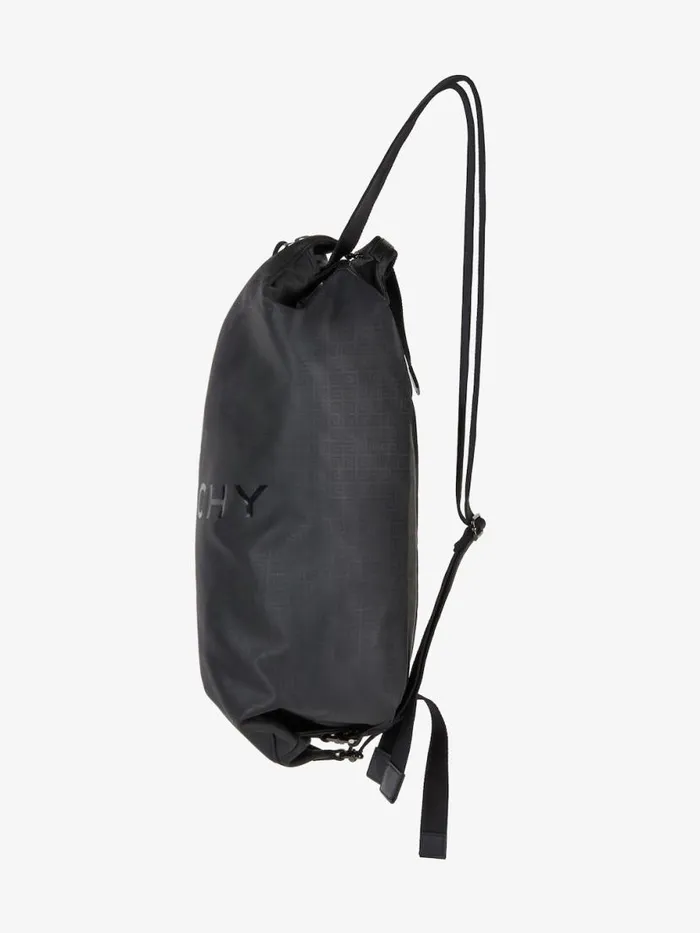 Men Backpacks Givenchy GZip Backpack In 4G Nylon Black