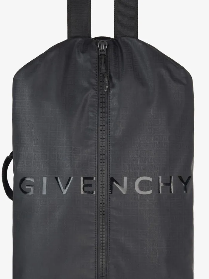 Men Backpacks Givenchy GZip Backpack In 4G Nylon Black
