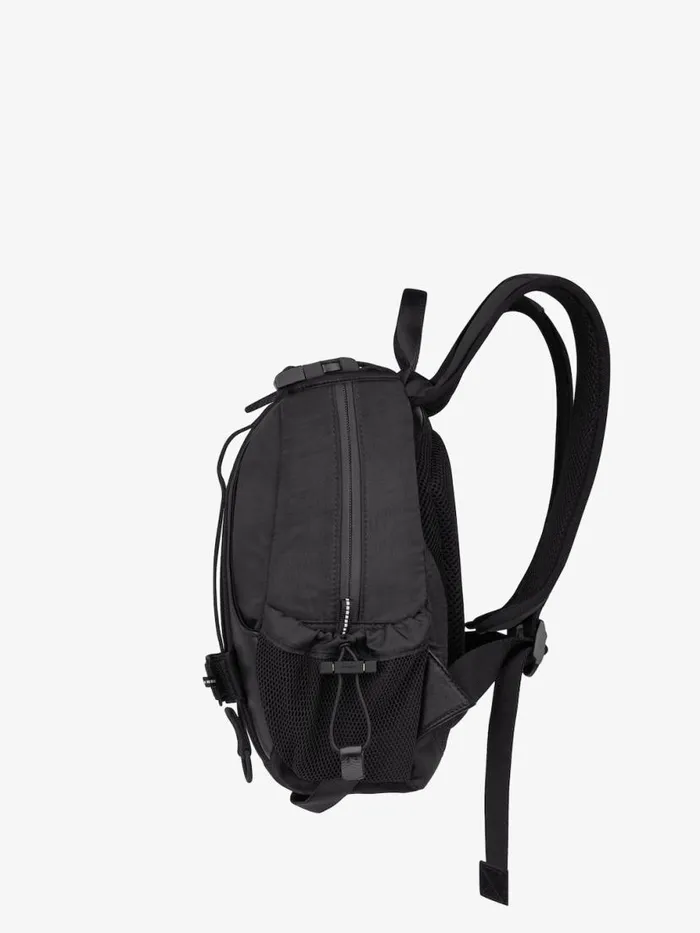 Men Backpacks Givenchy Small GTrail Backpack In Nylon And Leather Black Men Backpacks Givenchy Small GTrail Backpack In Nylon And Leather Black