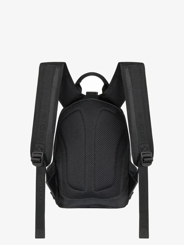 Men Backpacks Givenchy Small GTrail Backpack In Nylon And Leather Black Men Backpacks Givenchy Small GTrail Backpack In Nylon And Leather Black