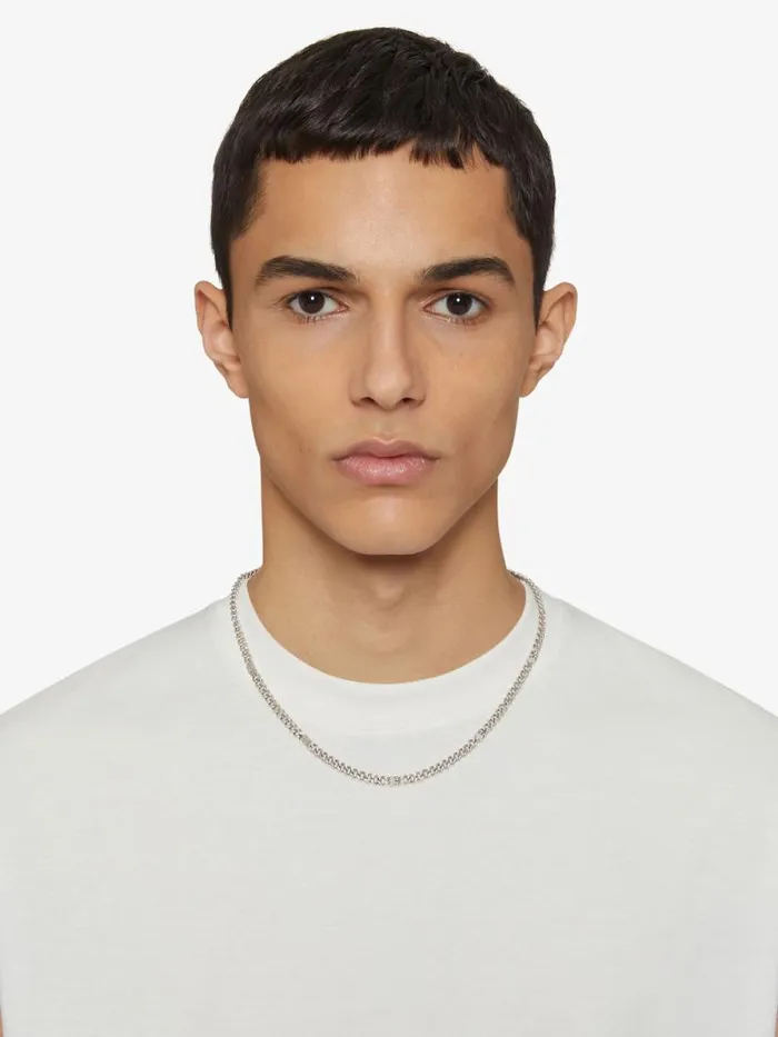 Men Beanies and Caps Givenchy 4G Necklace In Metal Silvery Men Beanies and Caps Givenchy 4G Necklace In Metal Silvery
