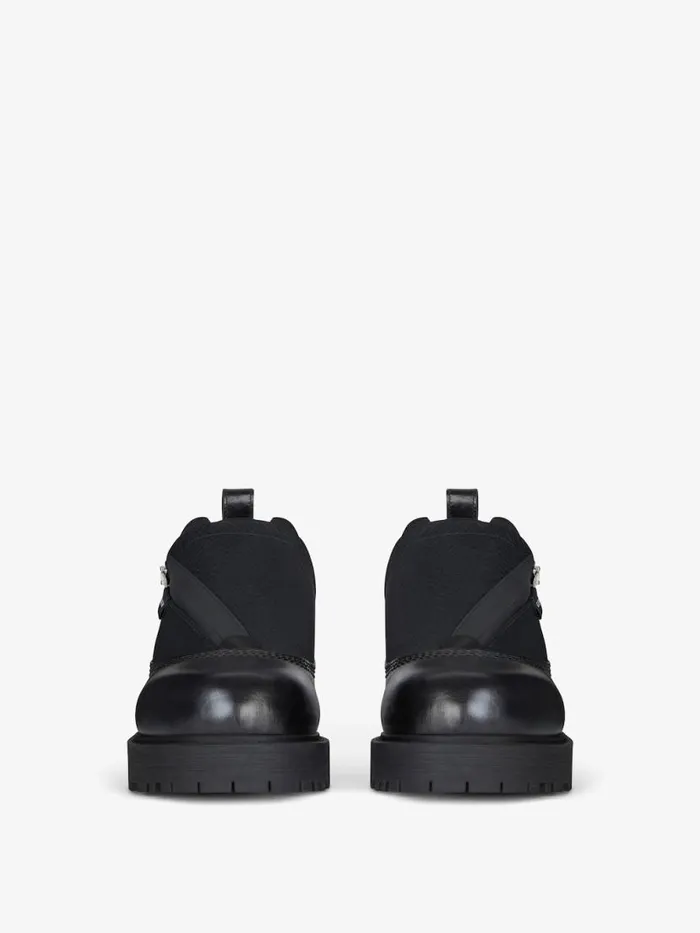 Men Boots and Loafers Givenchy Storm Ankle Boots In Leather With Zip Black Men Boots and Loafers Givenchy Storm Ankle Boots In Leather With Zip Black
