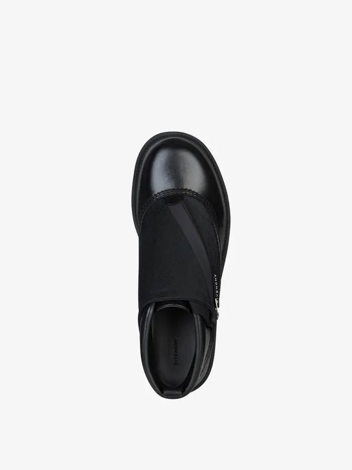Men Boots and Loafers Givenchy Storm Ankle Boots In Leather With Zip Black Men Boots and Loafers Givenchy Storm Ankle Boots In Leather With Zip Black