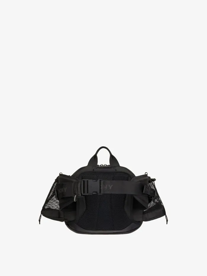 Men Crossbody Bags Givenchy GTrail Bumbag In Nylon And Leather Black Men Crossbody Bags Givenchy GTrail Bumbag In Nylon And Leather Black