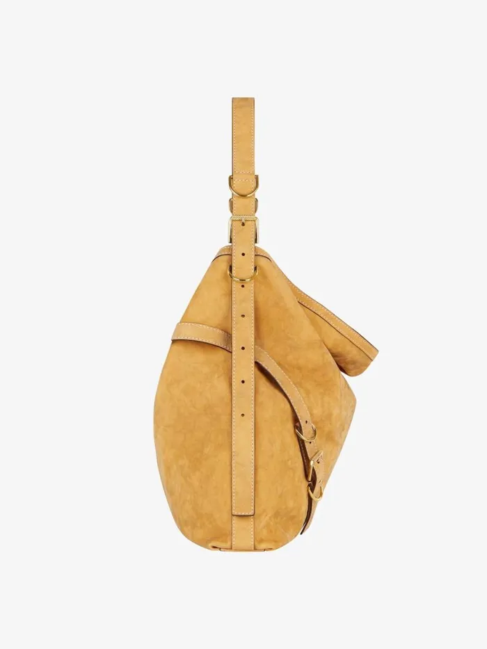 Men Crossbody Bags Givenchy Large Voyou Bag In Nubuck Beige Camel Men Crossbody Bags Givenchy Large Voyou Bag In Nubuck Beige Camel