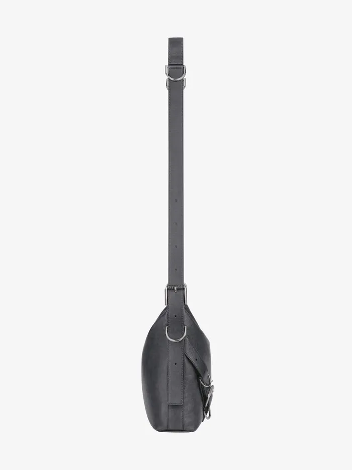 Men Crossbody Bags Givenchy Voyou Crossbody Bag In Grained Leather Dark Grey Men Crossbody Bags Givenchy Voyou Crossbody Bag In Grained Leather Dark Grey