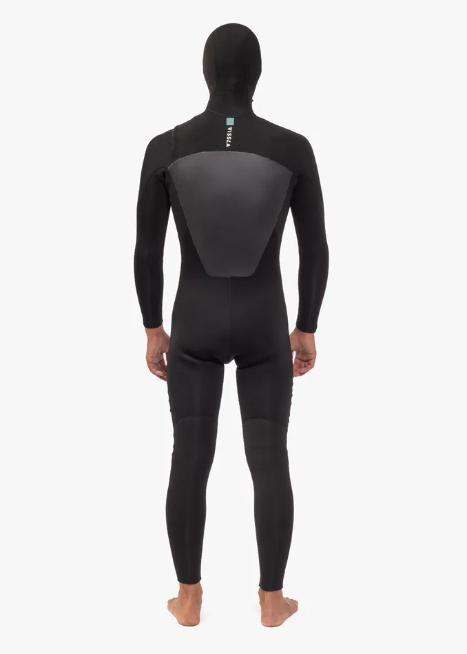 Men Hooded Wetsuits Vissla 7 Seas 543 Full Hooded Chest Zip Wetsuit Black Men Hooded Wetsuits Vissla 7 Seas 543 Full Hooded Chest Zip Wetsuit Black