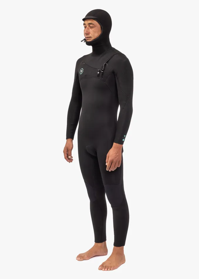 Men Hooded Wetsuits Vissla 7 Seas 543 Full Hooded Chest Zip Wetsuit Black Men Hooded Wetsuits Vissla 7 Seas 543 Full Hooded Chest Zip Wetsuit Black