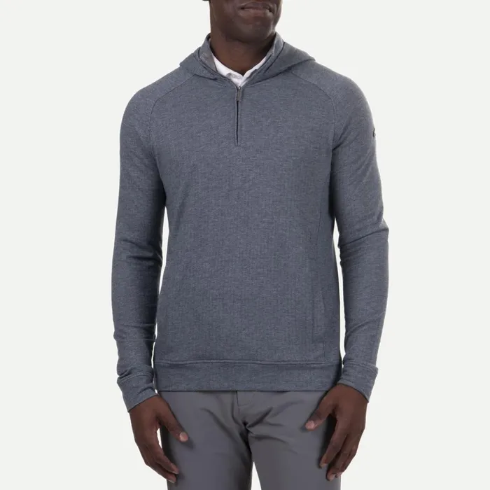 Men Inverness Hoodie Steel Bluesteel Grey KJUS Midlayers and Sweaters