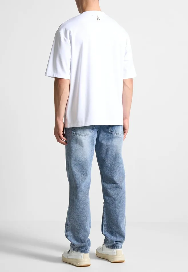 Men Manire De Voir Art Dealer Graphic TShirt White