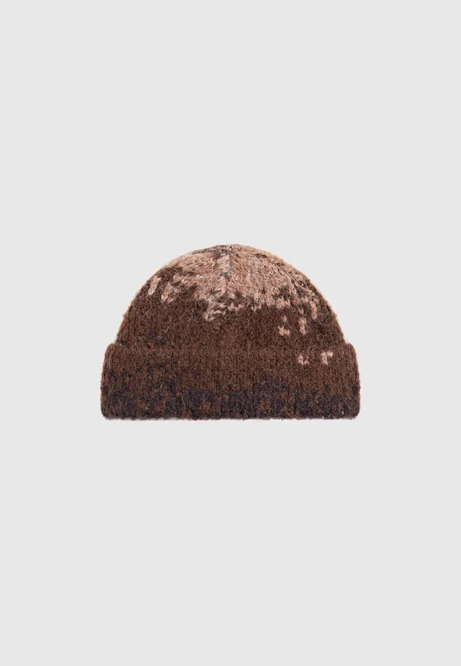 Men Manire De Voir Ombr Knit Beanie Hat Taupe