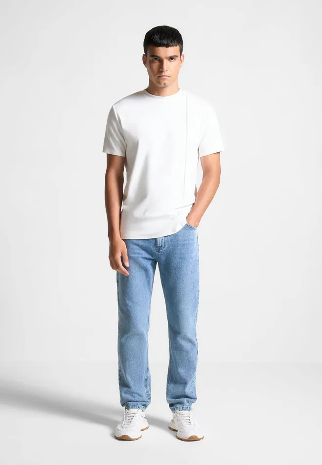 Men Manire De Voir Regular Fit Jeans Mid Blue