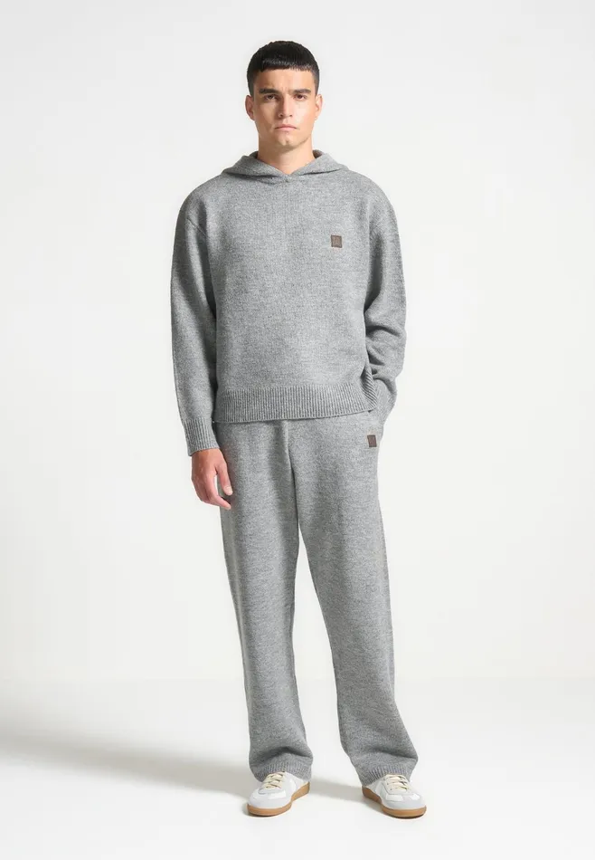 Men Manire De Voir Signature MohairBlend Joggers Grey