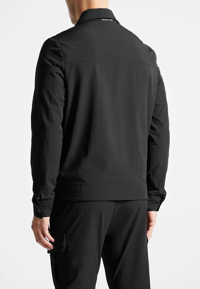 Men Manire De Voir Technical Cargo Jacket Black