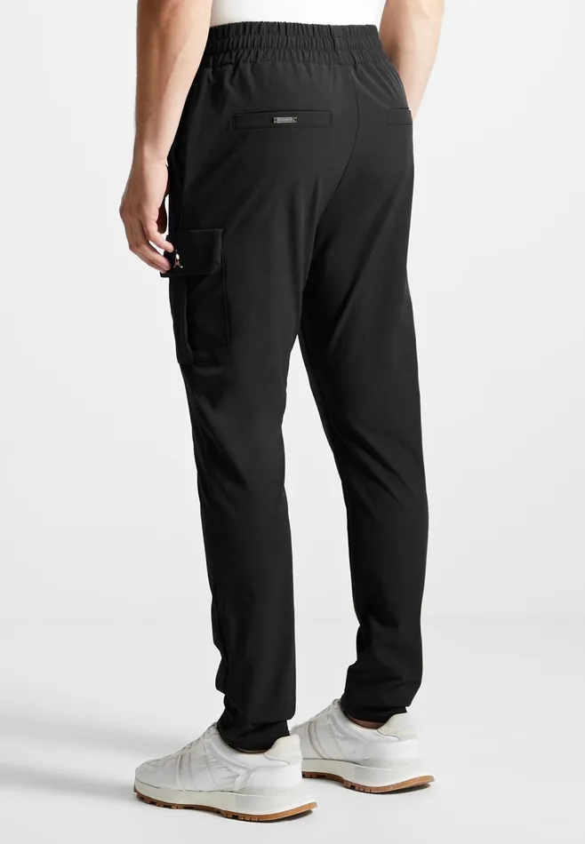 Men Manire De Voir Technical Cargo Pants Black
