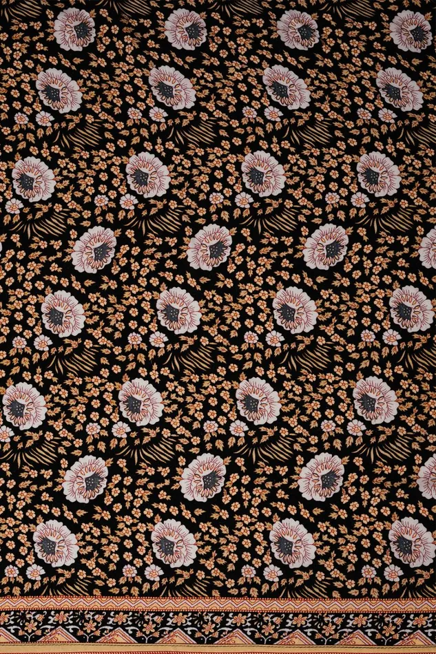 Men Natalie Martin Kevin Shirt Unisex Vintage Flowers Sepia