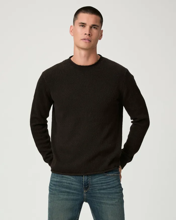 Men PAIGE Ferguson Sweater 8211 Burnt Cocoa Sweaters and Sweatshirts Men PAIGE Ferguson Sweater 8211 Burnt Cocoa Sweaters and Sweatshirts