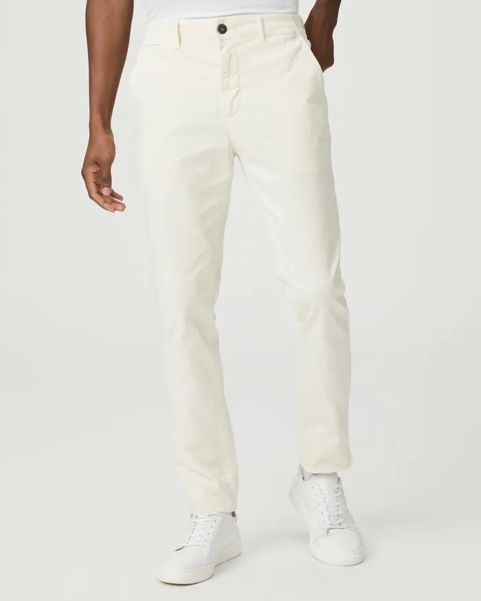 Men Pants and Joggers PAIGE Danford Chino 8211 Ecru Men Pants and Joggers PAIGE Danford Chino 8211 Ecru